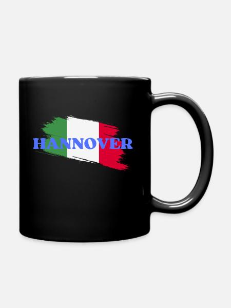 Hannover - Tasse einfarbig - Schwarz