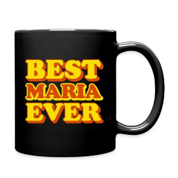 Funny gift with first name Maria - Full Colour Mug - black - Right