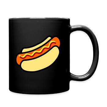Hot dog - Full Colour Mug - black - Right