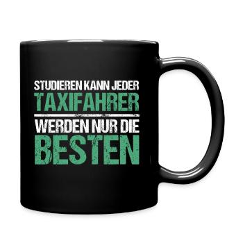 Tout le monde peut étudier - Édition Taxi Driver - Mug uni - noir - Droite
