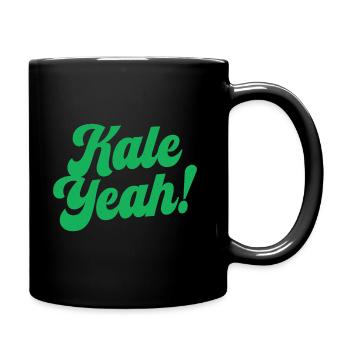 Kale Yeah - Full Colour Mug - black - Right