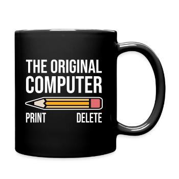 The Original Computer - Full Colour Mug - black - Right