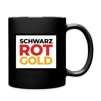 Germany Sports Teams - BlackRedGold - Full Colour Mug - black - Right