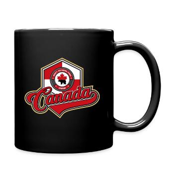 Canada - Tasse einfarbig - Schwarz - Rechts