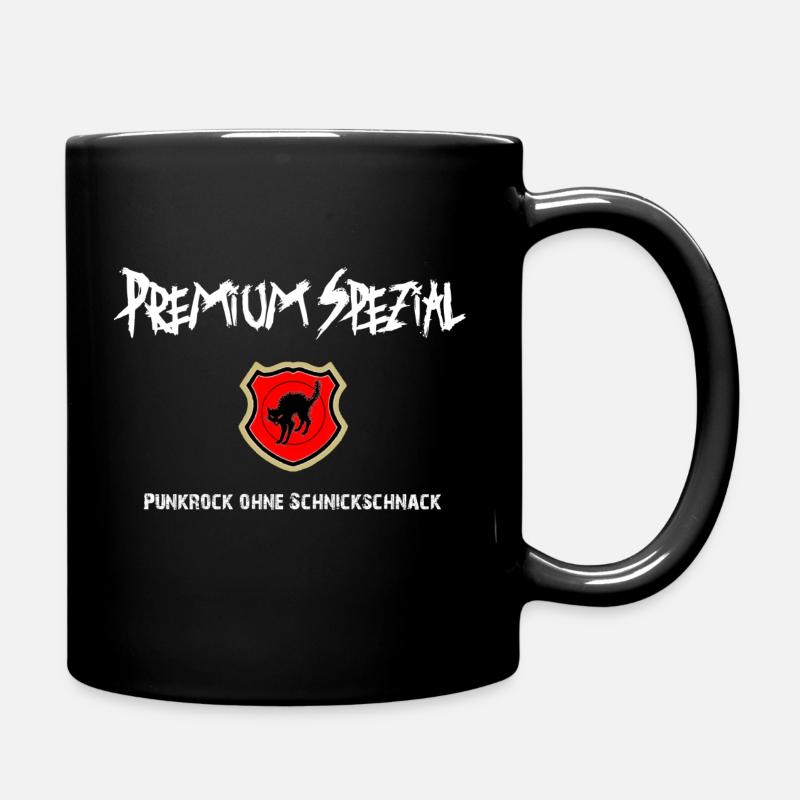 Premium-Spezial - Punkrock ohne Schnickschnack - Tasse einfarbig - Schwarz