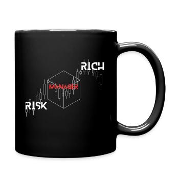 RISK RICH 1 - Tasse einfarbig - Schwarz - Rechts