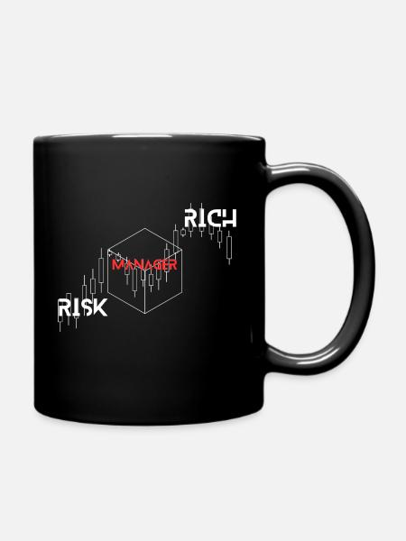 RISK RICH 1 - Tasse einfarbig - Schwarz