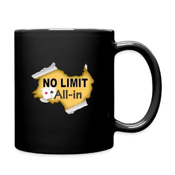 KEINE BEGRENZUNG - Tasse einfarbig - Schwarz - Rechts