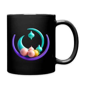 Cadeau du Ramadan Aïd Moubarak Islam Allah Musulman - Mug uni - noir - Droite