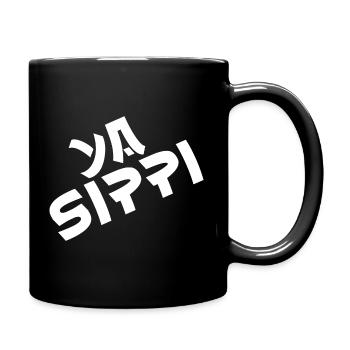 Ya Sippi - Tasse einfarbig - Schwarz - Rechts