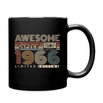 1966 Vintage Vintage Rétro Cadeau d’anniversaire - Mug uni - noir - Droite