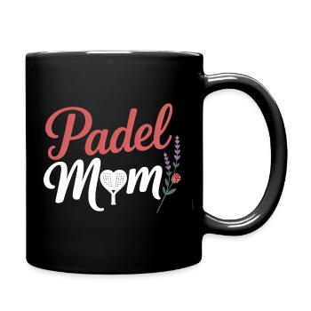 Padel Mom - Full Colour Mug - black - Right