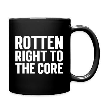 Design Urbain Abstrait en Noir et Blanc - Mug uni - noir - Droite