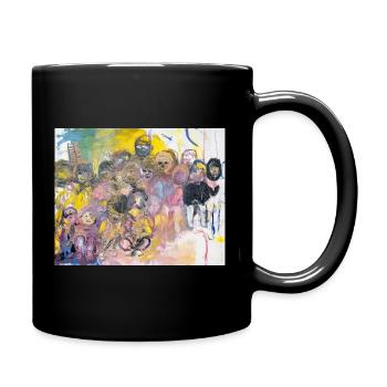 Enfants? - Mug uni - noir - Droite