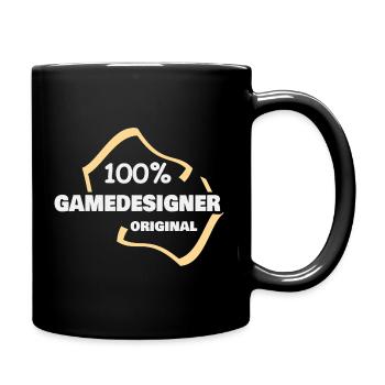 Occupation Game Designer - Full Colour Mug - black - Right