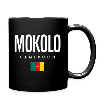 Mokolo Kamerun Kameruner - Tasse einfarbig - Schwarz - Rechts