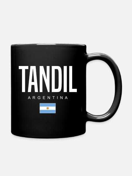 Tandil Argentinien Argentinier - Tasse einfarbig - Schwarz