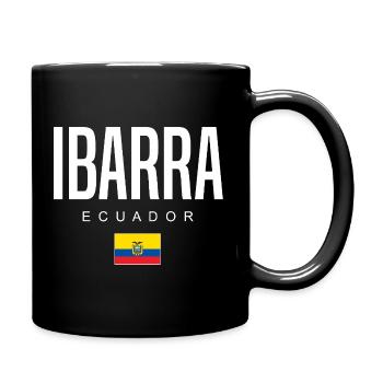 Ibarra Équateur Équatoriens - Mug uni - noir - Droite