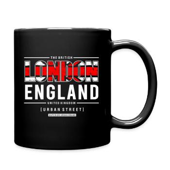 Londres, Angleterre, Urban Street Style Design - Mug uni - noir - Droite