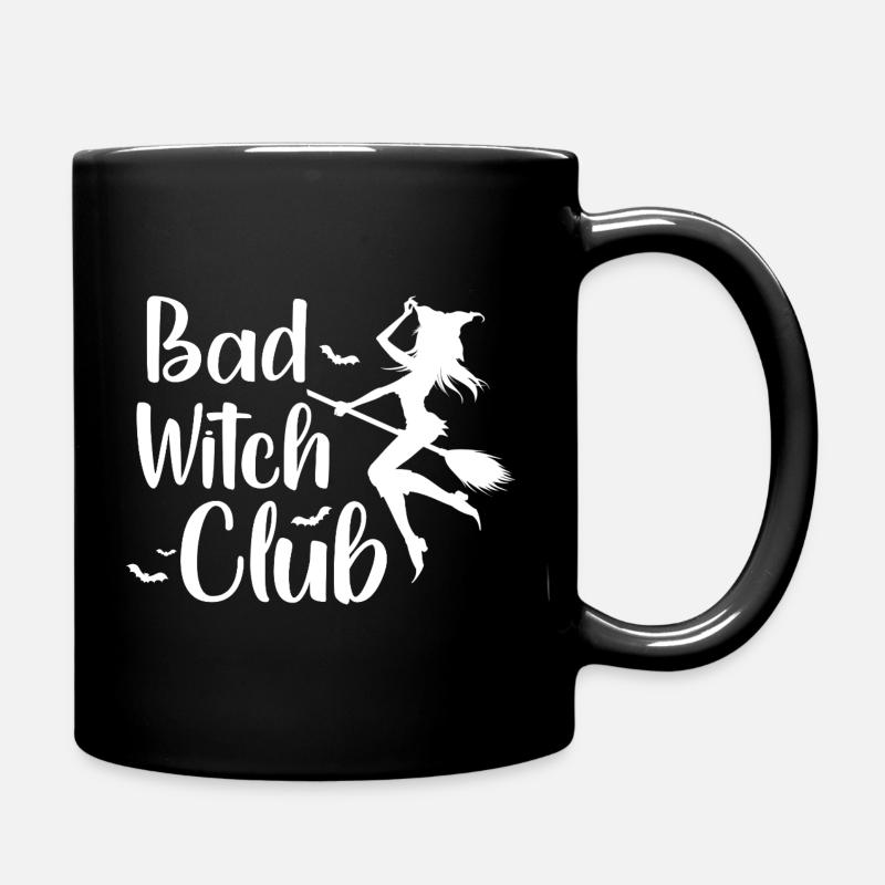 Bad Witch Club Halloween - Mug uni - noir
