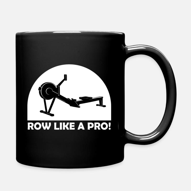 Ramez comme un pro ! Aviron en salle - Mug uni - noir