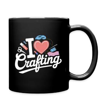 J’adore l’artisanat - Mug uni - noir - Droite