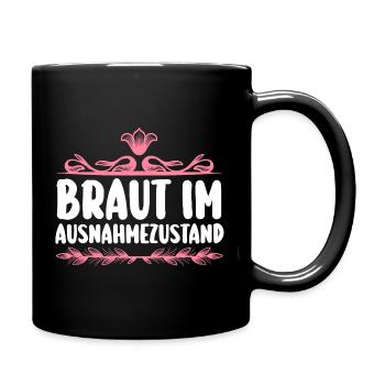 Bachelor Party Team Bride Hen Party - Full Colour Mug - black - Right