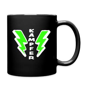 Fighter - Full Colour Mug - black - Right
