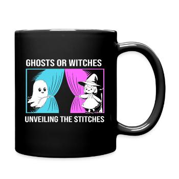 Révélation du sexe Halloween - Mug uni - noir - Droite