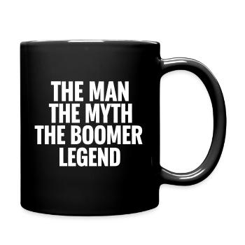 Der Mann Der Mythos Die Boomer-Legende Stolzer Boo - Tasse einfarbig - Schwarz - Rechts