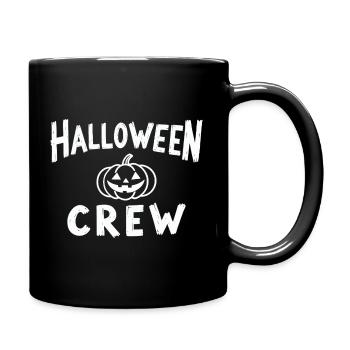 Équipe d’Halloween Pumpkin Head Troop - Mug uni - noir - Droite