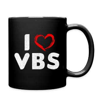 École biblique de vacances Design chrétien VBS Teach - Mug uni - noir - Droite