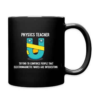 Physique Physicien Physique Étudiant en physique Professeur de physique - Mug uni - noir - Droite