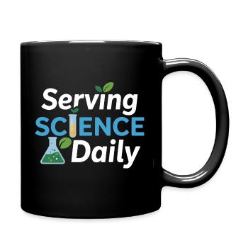 Serving Science Daily Dietitian Expert Profession - Full Colour Mug - black - Right