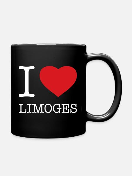 J’adore Limoges - Mug uni - noir