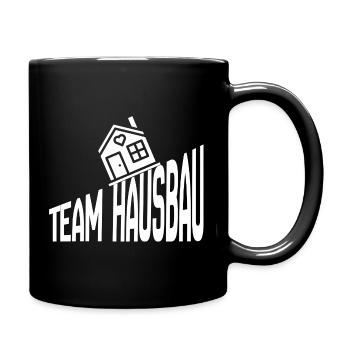 Team House Construction - Full Colour Mug - black - Right