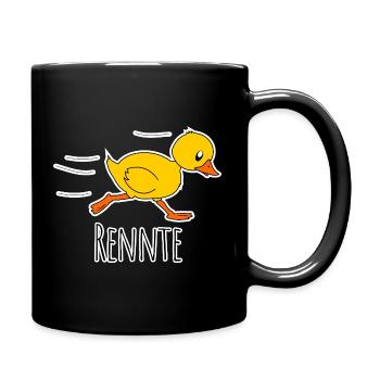 Course drôle pour joggeurs et marathon - Mug uni - noir - Droite