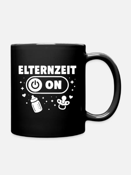 Parental Leave On - Baby - Full Colour Mug - black