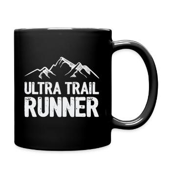 Ultra Trail Runner - Full Colour Mug - black - Right