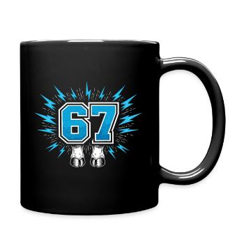 67 Six Seven - Sabot de Vache - Mug uni - noir - Droite