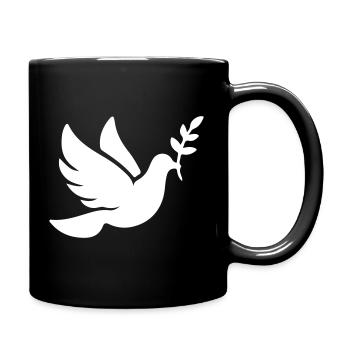 Foi de la Paix de la Colombe - Mug uni - noir - Droite