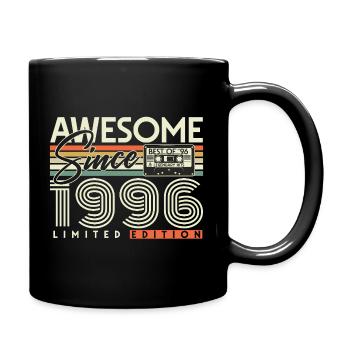 Cadeau rétro pour le 30e anniversaire 1996 - Mug uni - noir - Droite