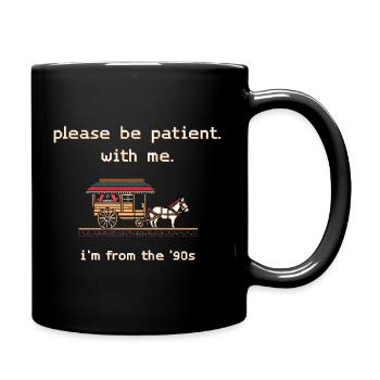 Drôle de proverbe sarcastique pour les hommes - Mari, Papa - Mug uni - noir - Droite