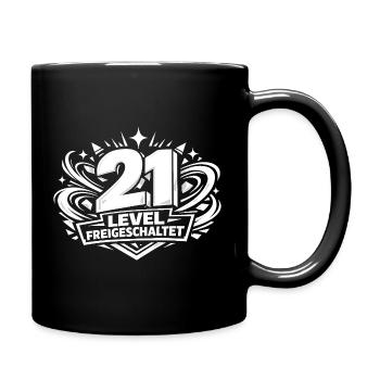 21 levels unlocked - Full Colour Mug - black - Right