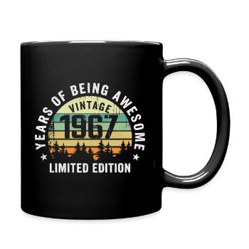Legendary since 1967, Vintage Edition 1967 Retro - Full Colour Mug - black - Right