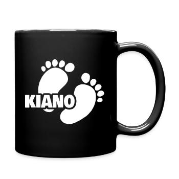 Bébé Kiano - Mug uni - noir - Droite