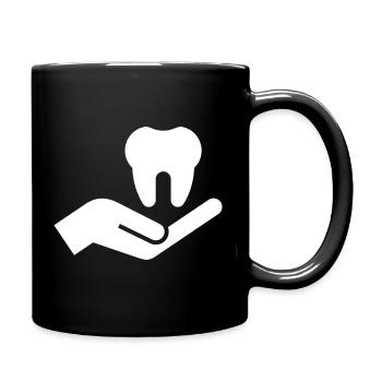 Dentist, Dentist, Dental Practice - Full Colour Mug - black - Right