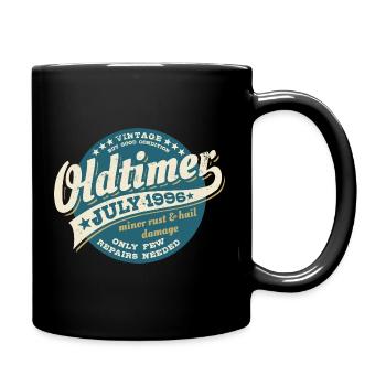 Oldtimer July 1996 | Birthday Gift - Full Colour Mug - black - Right