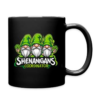 Coordinateur des Manigances Gnome de jardin - Mug uni - noir - Droite