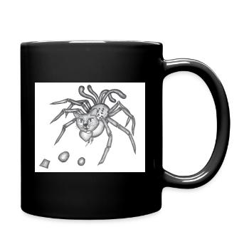 Spidercat - Mug uni - noir - Droite